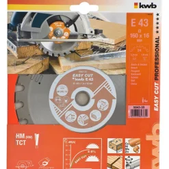 Kreissägeblätter Easy Cut für Handkreissägen Durchmesser 160x16 mm ^ kwb Best