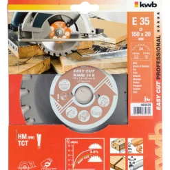 Kreissägeblätter Easy Cut für Handkreissägen Durchmesser 150x20 mm ^ kwb