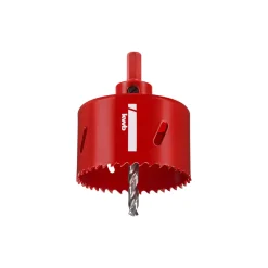 Löchsäge mit Schaft und Bohrer Durchmesser 68 mm ^ kwb Clearance