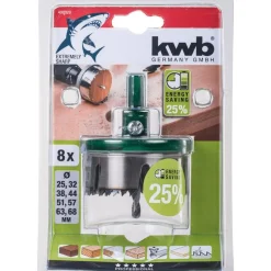 Mehrkranzlochsäge 8 teilig ^ kwb Sale