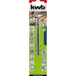 Metallbohrer Hi-Nox M2 Durchmesser 4 mm ^ kwb New