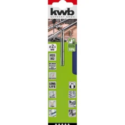 Metallbohrer Hi-Nox M2 Durchmesser 2,5 mm ^ kwb Best