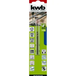Metallbohrer Hi-Nox M2 Durchmesser 3,3 mm ^ kwb Discount