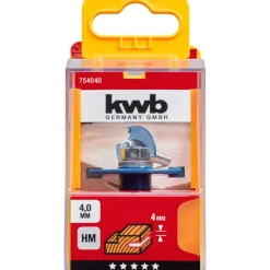 Scheibennutfräser mit Spannschaft 4 mm ^ kwb Best