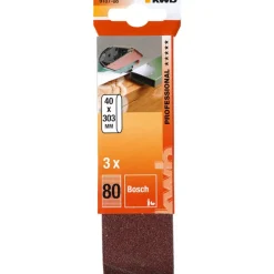 Schleifbänder Holz und Metall 40 x 303 mm K80 ^ kwb Clearance