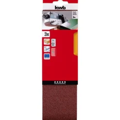 Schleifbänder Holz und Metall 75 x 533 mm K60 ^ kwb Sale