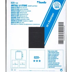 Schleifgewebe Metall und Stahl Blauköper 230 x 280 mm K120 ^ kwb Hot