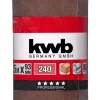 Schleifmittel-Rollen Holz und Metall 5 m x 93 mm K240 ^ kwb Best