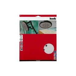 Schleifscheiben Quick-Stick Holz und Lack Silberschliff Durchmesser 225 mm ^ kwb Hot