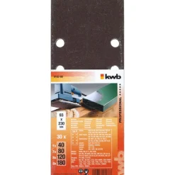 Schleifstreifen Holz und Metall 93 x 230 mm ^ kwb Outlet