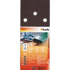 Schleifstreifen Holz und Metall 93 x 230 mm ^ kwb