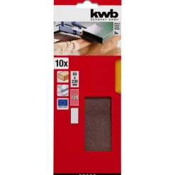 Schleifstreifen Holz und Metall 93 x 230 mm K120 ^ kwb Online
