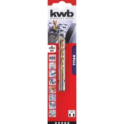 Spiralbohrer Titan Durchmesser 6 mm ^ kwb Online