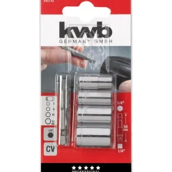Steckschlüsselsatz 5 teilig ^ kwb Best