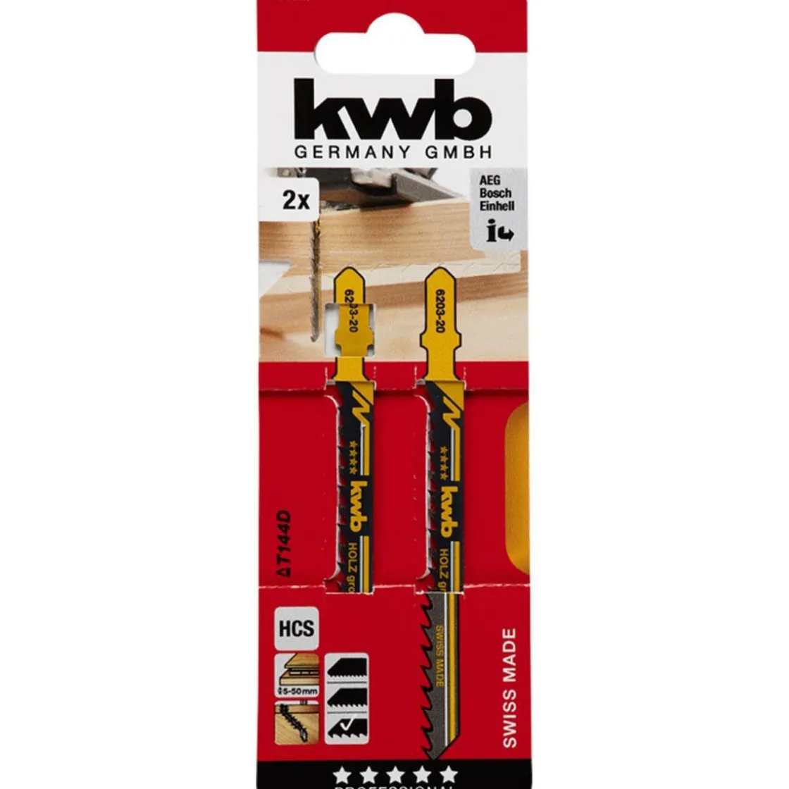 Stichsägeblätter Holzbearbeitung grob S20 ^ kwb Best