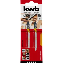Stichsägeblätter Laminat Holzbearbeitung Kurve S20 2 Stück ^ kwb Sale