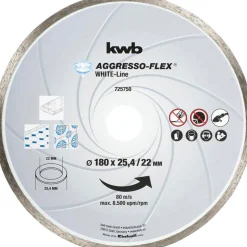 Trennscheiben Aggreso Flex White Line Diamant Durchmesser 180 mm ^ kwb Online