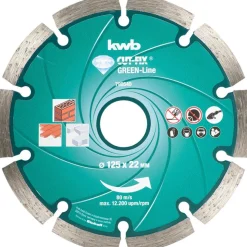 Trennscheiben Diamant Cut-Fix Green-Line Durchmesser 125 mm ^ kwb Hot
