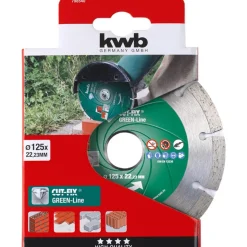 Trennscheiben Diamant Cut-Fix Green-Line Durchmesser 125 mm ^ kwb Hot