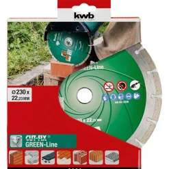 Trennscheiben Diamant Cut-Fix Green-Line Durchmesser 230 mm ^ kwb Online