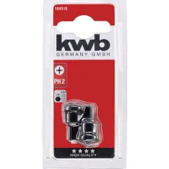 Trockenbau Bits mit Tiefenstopp 2x PH 2 ^ kwb Clearance