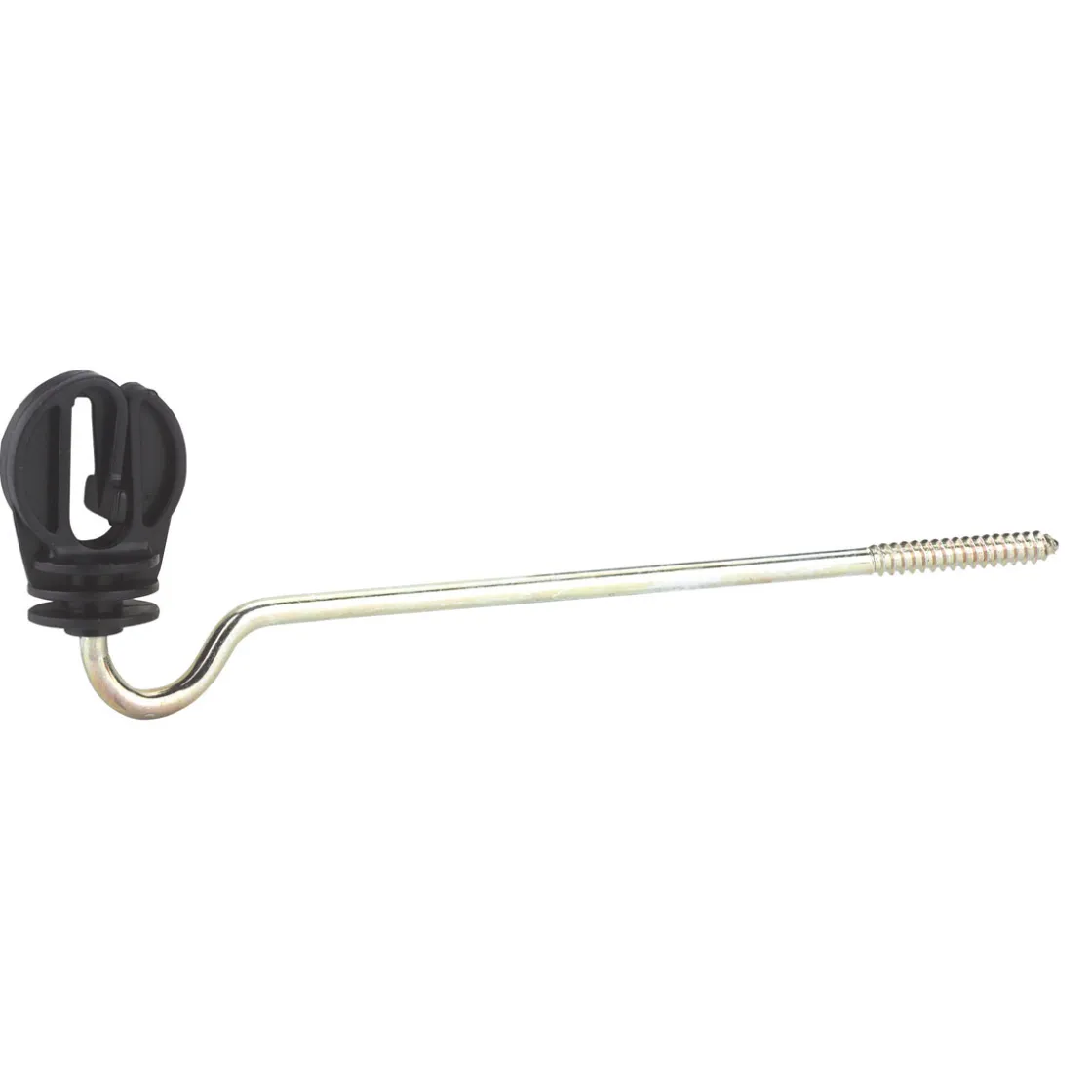 Langstiel-Bandisolator 22 cm schwarz 10 Stück ^ Sale