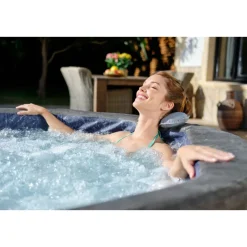 LAY-Z-SPA Whirlpool Carrara 170x65Foam Spa UltraFit Smart grau ^ Bestway Sale