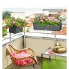LECHUZA Blumenkasten Balconera Cottage 50 granit ^ Hot