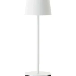 LED Akku-Außentischleuchte Jona weiß ^ New