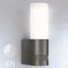 LED-AL L605 anth. 13x8x26 cm 9,5W 180GIP44 ^ Steinel Online