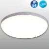 LED Deckenleuchte Garda D 28 cmH 5,5 cm, weiss satiniert ^ näve Best