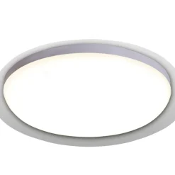 LED Deckenleuchte Garda D 28 cmH 5,5 cm, weiss satiniert ^ näve Best