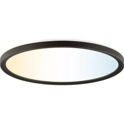 LED DL Avola 29,3cm 18W sw 2400lmCCT dimmbar Nachtlicht Timer FB ^ Brilliant Discount