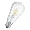 LED Edisonform E27 806lm 2.700K 60 WErsatz warmweiss Filament klar ^ Osram Best