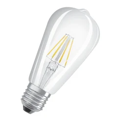 LED Edisonform E27 806lm 2.700K 60 WErsatz warmweiss Filament klar ^ Osram Best