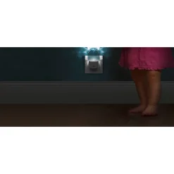 LED-Nachtlicht mit Sensor weiß ^ Discount