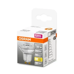 LED Reflektor 36grad GU10 350lm 2.700k 50 W Ersatz warmweiss ^ Osram Best