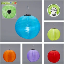 LED-Solar-Lampion Outdoor bunt ^ Clearance