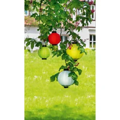 LED-Solar-Lampion Outdoor bunt ^ Clearance