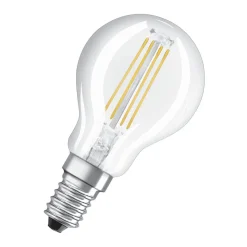 LED Tropfen E14 470lm 2.700K 40 WErsatz warmweiss Filament klar ^ Osram Online