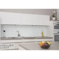 LED-Unterbauleuchte Balic Sensor 50 dimmbar Bewegungs- und Entfernungssensor 50 x 2,9 x 1 cm ^ Müller-Licht Hot