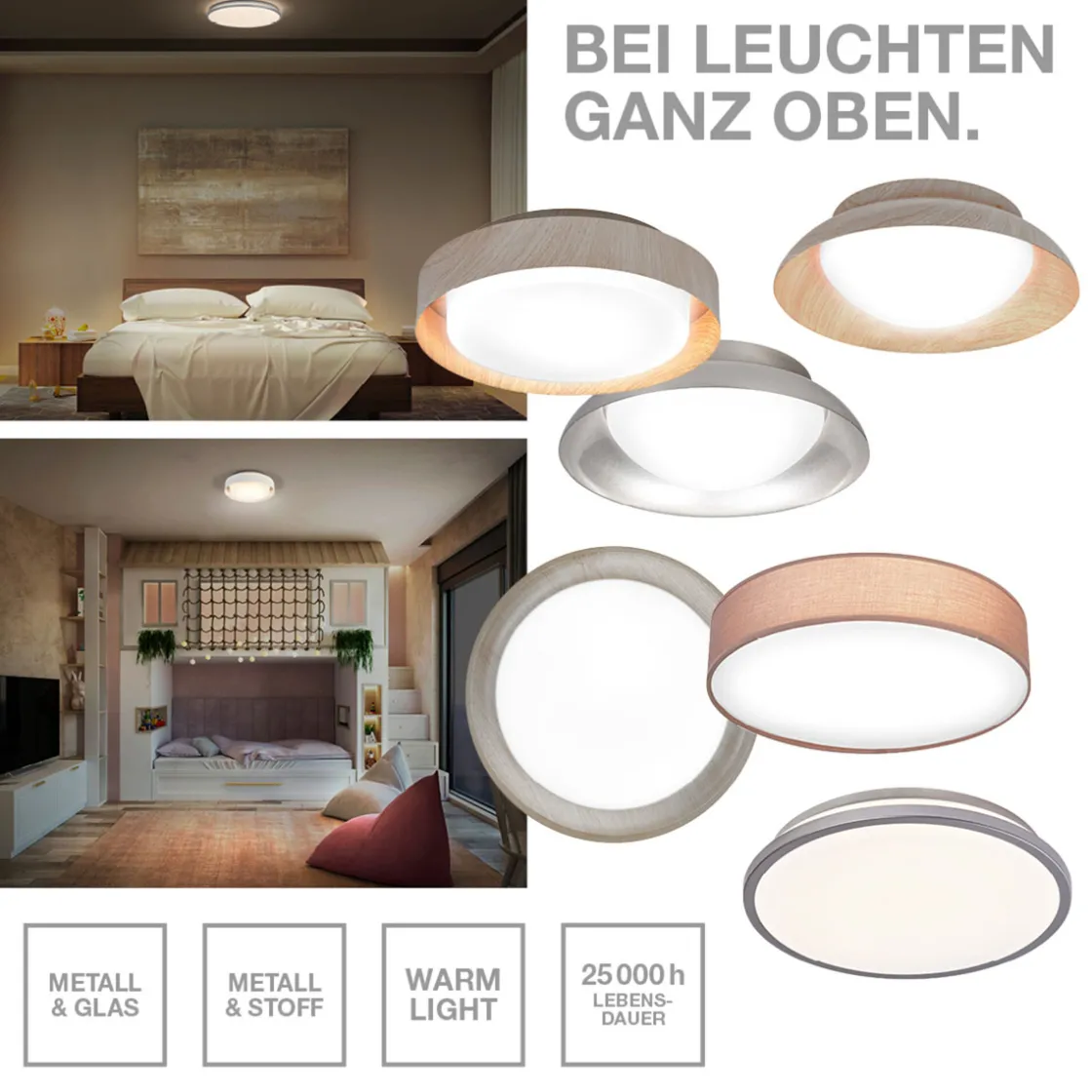 Orbis Dublin 300 mm 16W830 Silber ^ Ledvance Outlet