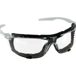 Leibwächter Schutzbrille Vollsicht klar ausw. Bügel, mit Kopfband ^