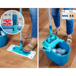 Bodenwischer-Set Power Clean ^ Leifheit Sale