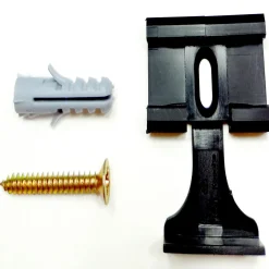 Leisten-Clips schwarz 3,3 x 3,4 x 0,8 cm 30 Stk. ^ Online