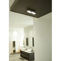 Badleuchte Aqua IP 44 4er Deckenleuchte Chrom ^ Lightme Discount
