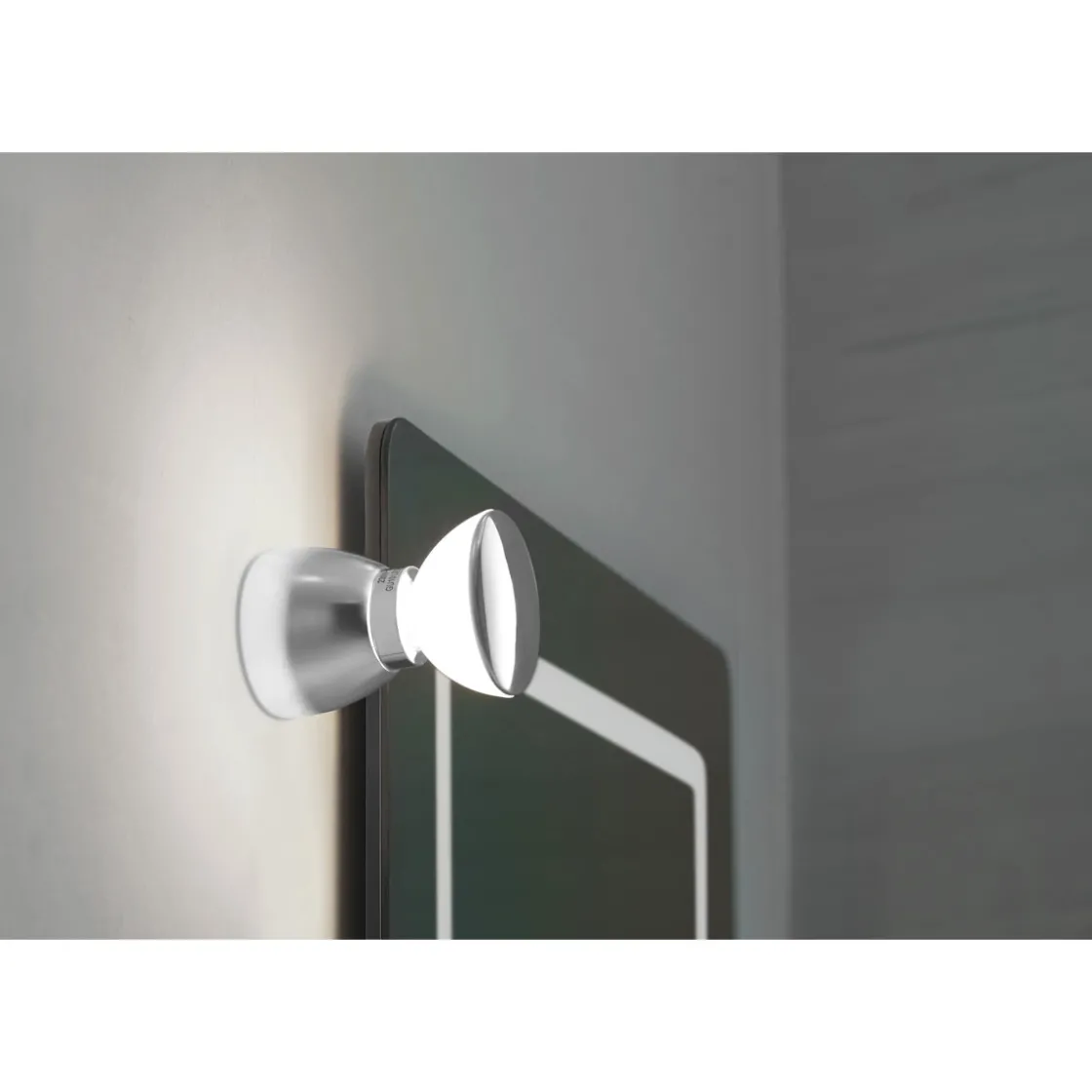 Badleuchte Aqua IP 44 Kopfspiegelleuchte Chrom ^ Lightme Outlet