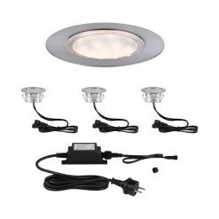 L+L Set BodenEBL 4x0,8W IP67 3000K 12V ^ Paulmann Clearance