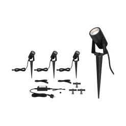 L+L Set BodenEBL 3x1,8W IP67 3000K 12V ^ Paulmann Clearance