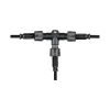 L+L T-Verbinder IP67 1-in/1-outT-connector ^ Paulmann Clearance